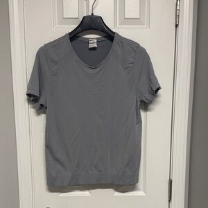 Athleta Charcoal Short Sleeve Women's Tee